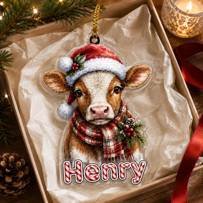 Christmas Farm Animal Calf