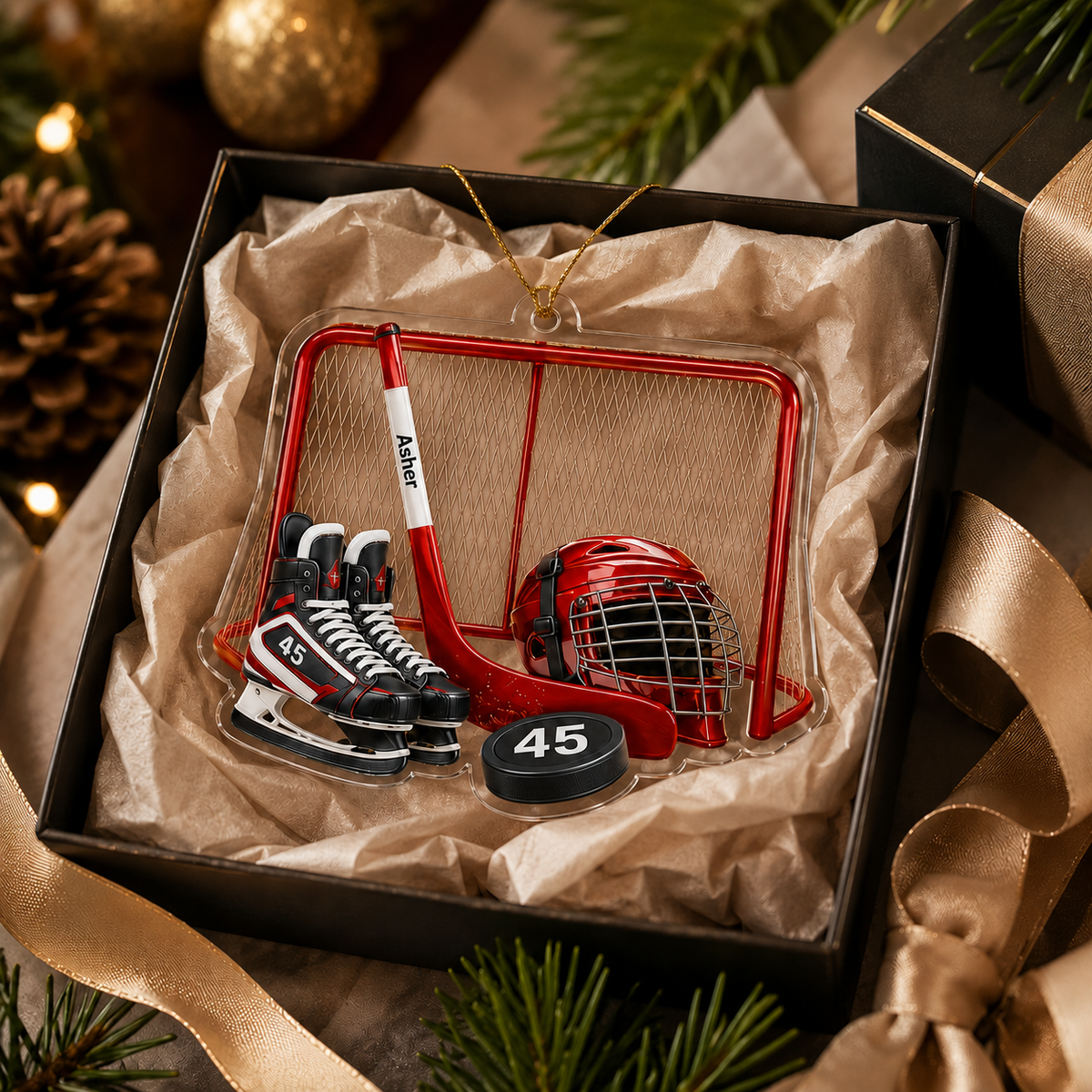 Hockey Acrylic Style 14