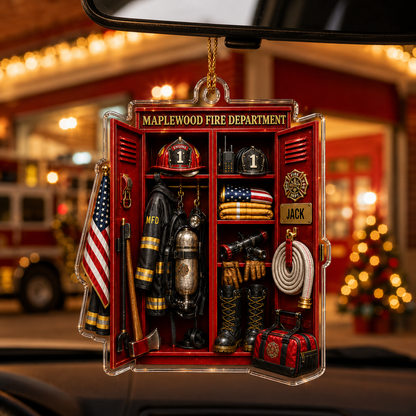 Maplewood Fire Dept Locker