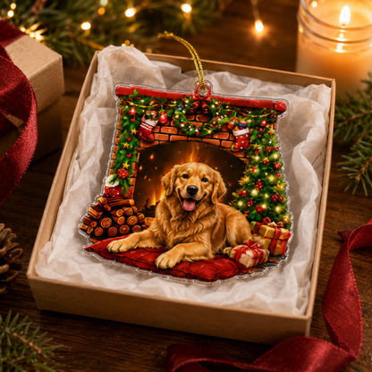 Dog Christmas Tree Golden Retriever
