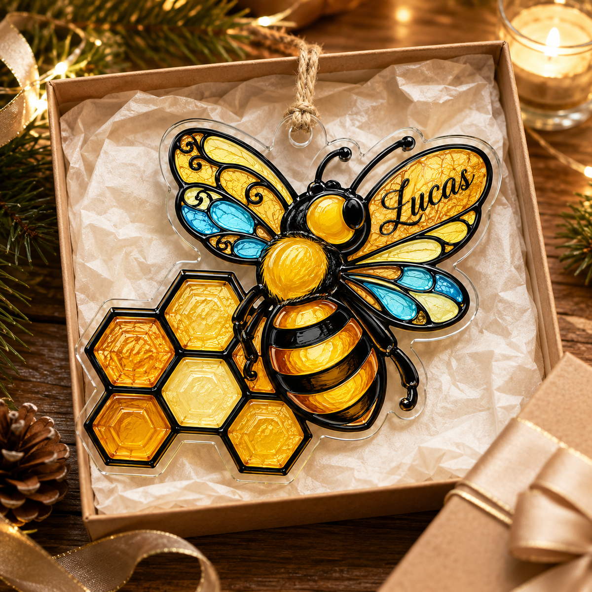 Bee Floral Style 2