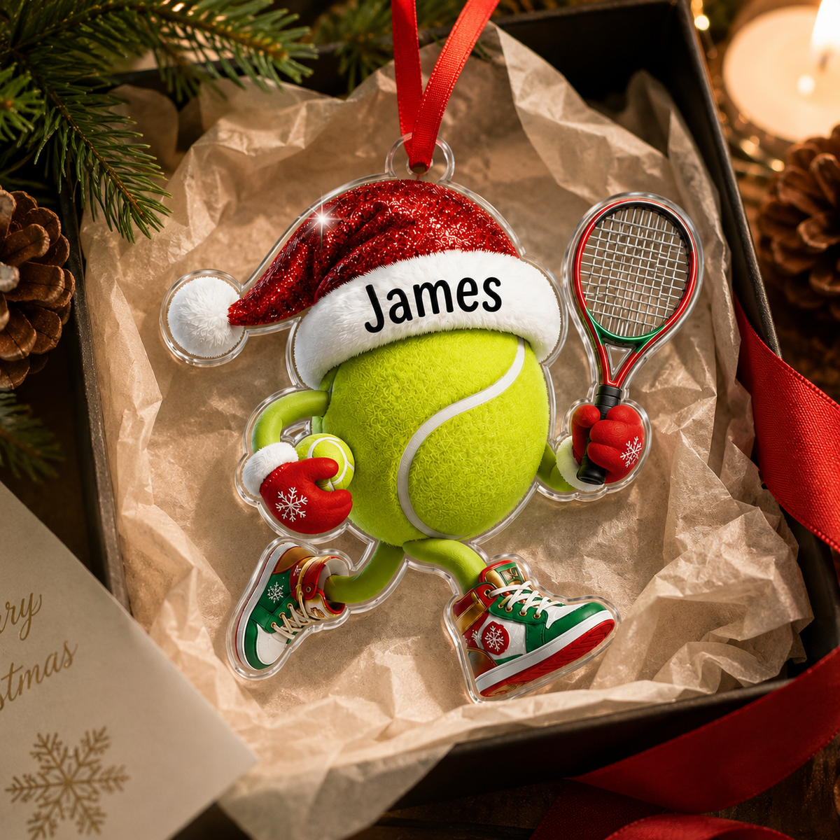 Sport Running Custome Name Acrylic Tennis
