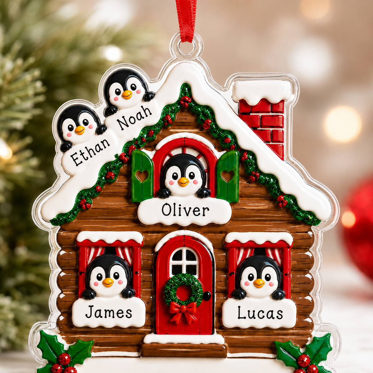 Christmas Animal House Penguin