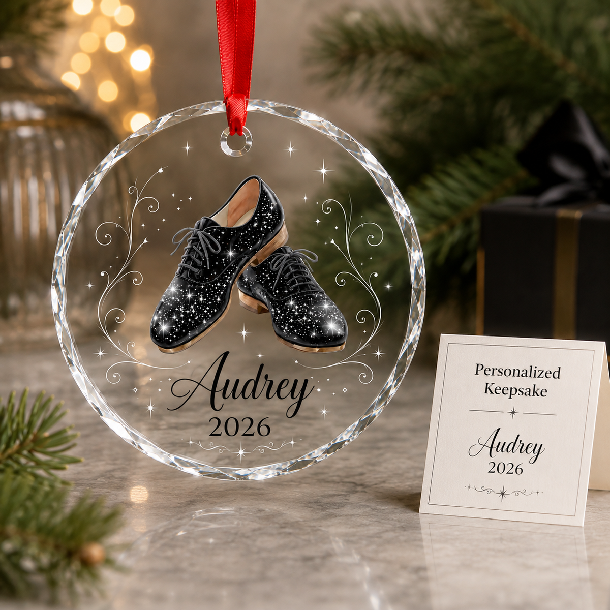 Personalized Dancing Glass Dancing Shoes