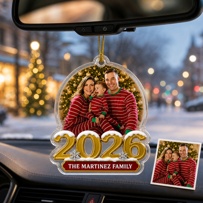 Custom Photo Christmas Family 2026