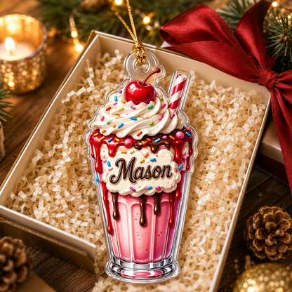 Custom Dessert Milkshake Acrylic
