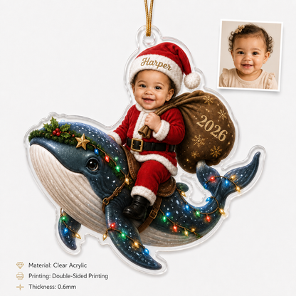 Custom Photo Baby Animal Whale