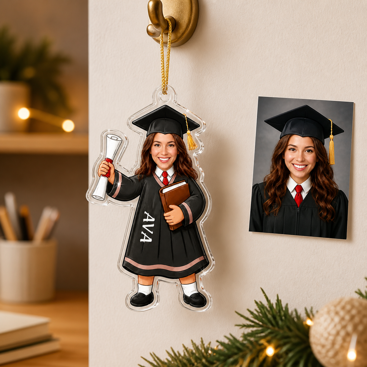 Custom Photo Graduation Woman