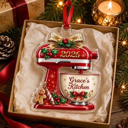 Personalized Kitchen Utensils Acrylic Dough Mixer
