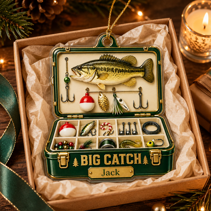 Personalized Fishing Big Catch Acrylic