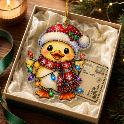 Animal With Christmas Led Duck