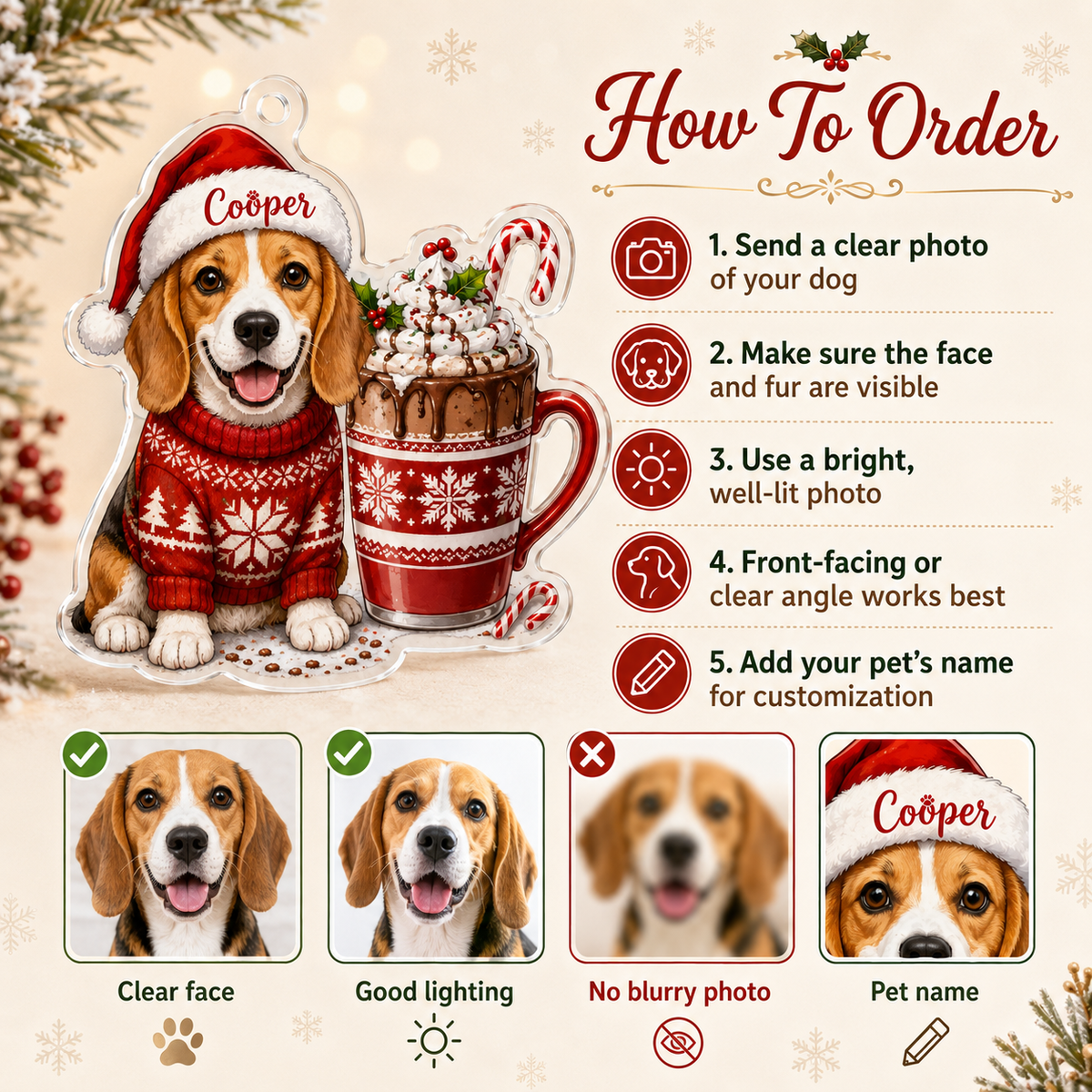 Custom Photo Dog For Dog Lover Style 18