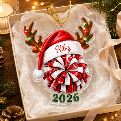 Christmas Sports 2026 Cheerleading Acrylic