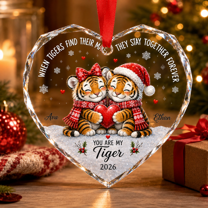 Custom Animal Couple Tiger