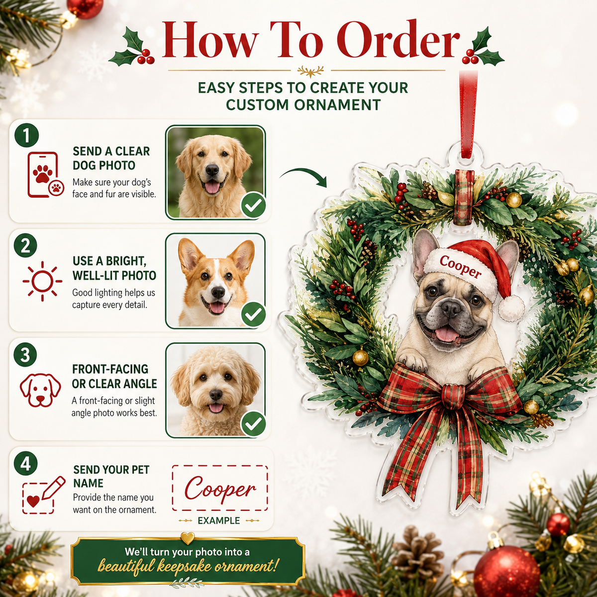 Custom Photo Dog For Dog Lover Style 16