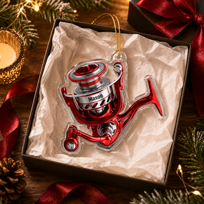 Personalized Fishing Reel Acrylic