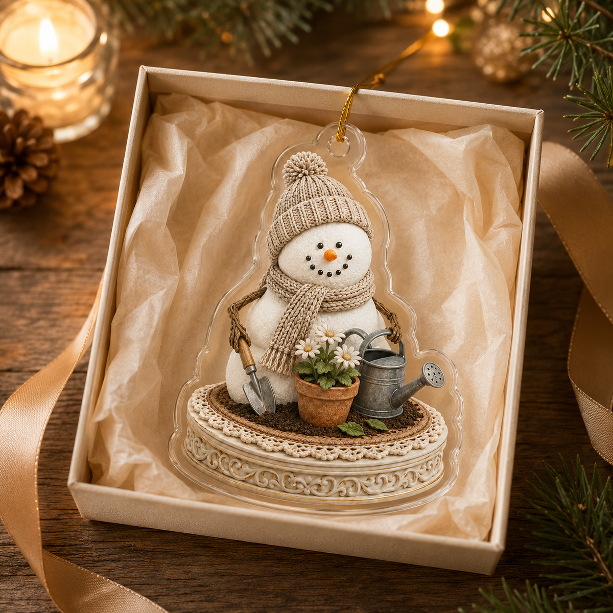 Snowman Hobbies Acrylic Gardening