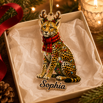Christmas Animal Cheetah