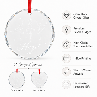 Personalized Dancing Glass Ballet