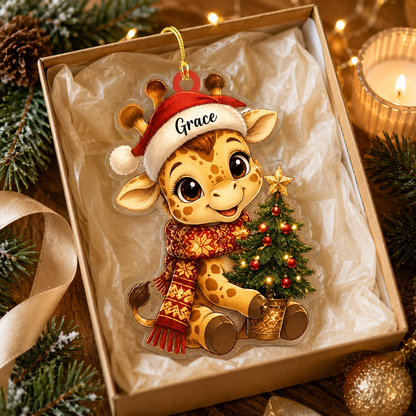 Animal Christmas Giraffe