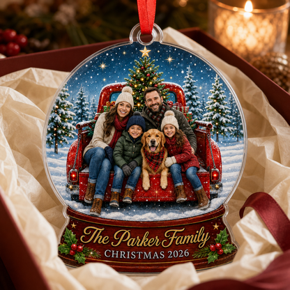 Family Memory Waterglobe
