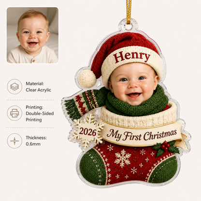Baby Photo Sock