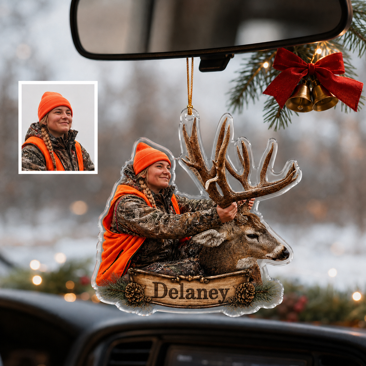 Personalized Hunting Antler Pride Acrylic