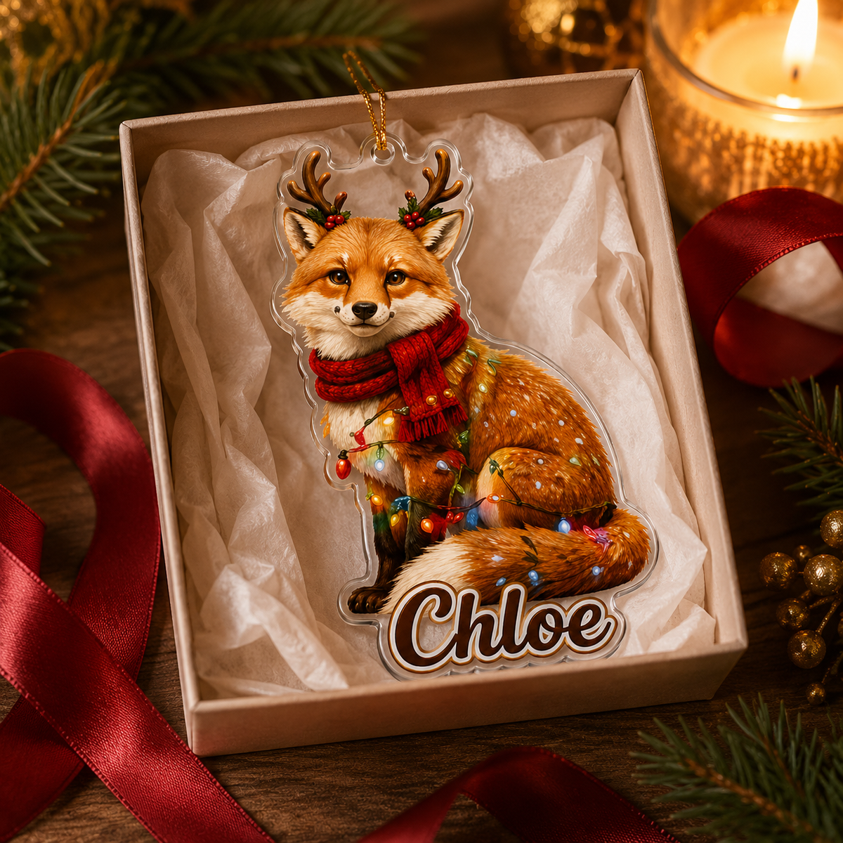 Christmas Animal Fox