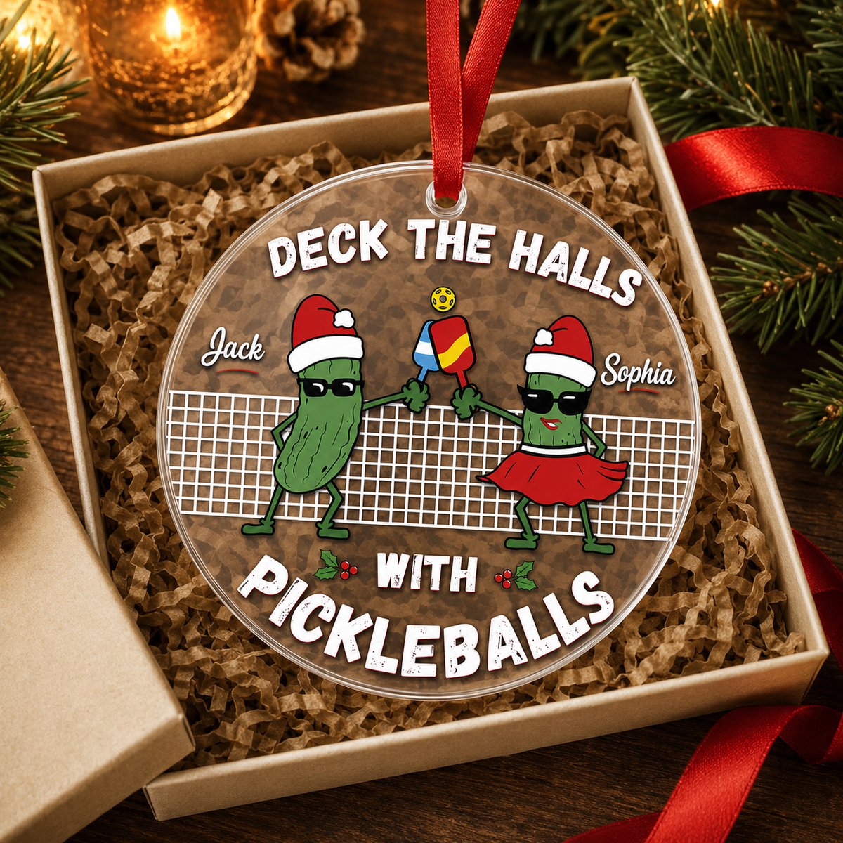 Custom Name Pickleball Acrylic Style 10