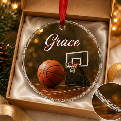 Sports Glass Basketball