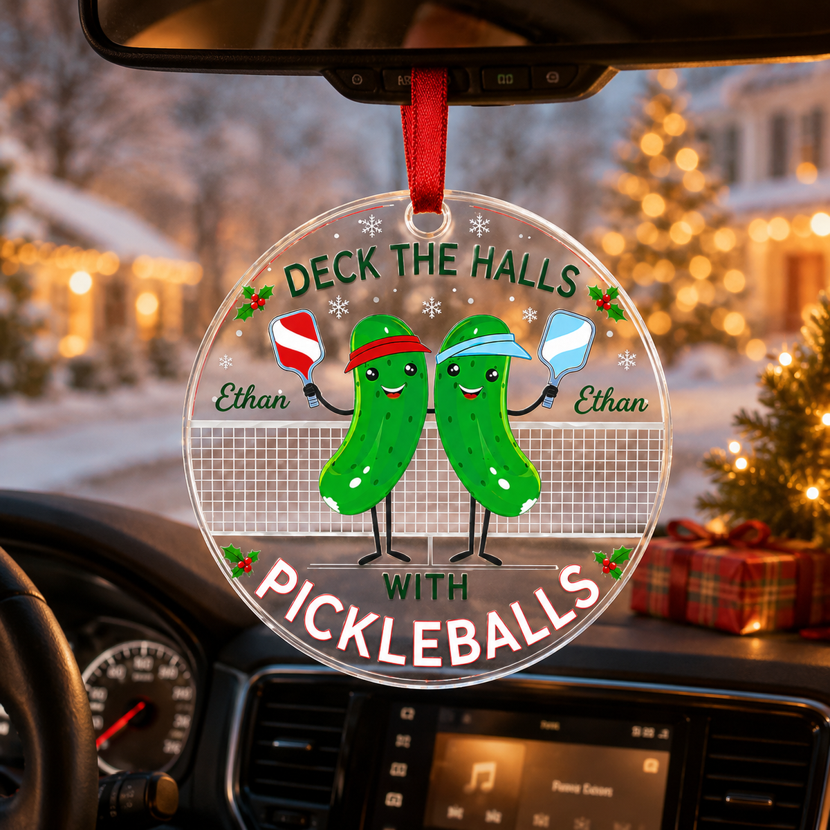 Custom Name Pickleball Acrylic Style 9