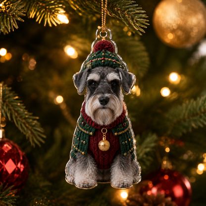 Dog Chrismast With Noel Sweater Snauchzer