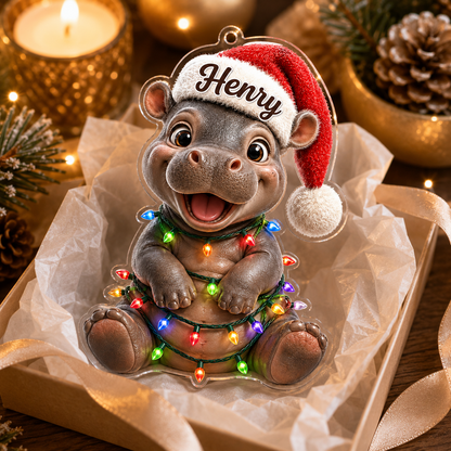 Animal Led Light Hippo