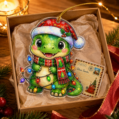 Animal With Christmas Led Dinosaur