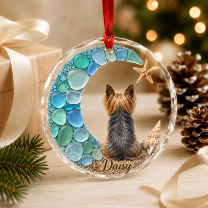 Custom Dog Seashell Yorkshire Terrier