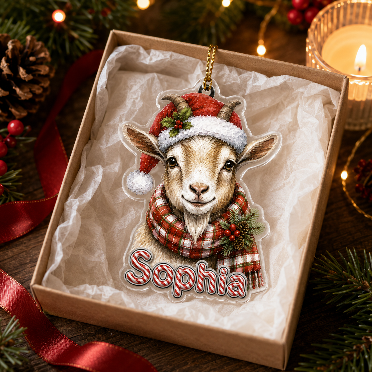 Christmas Farm Animal Goat