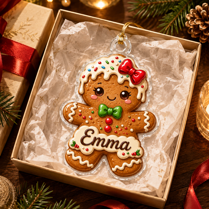 Custom Dessert Gingerbread Cookie Acrylic
