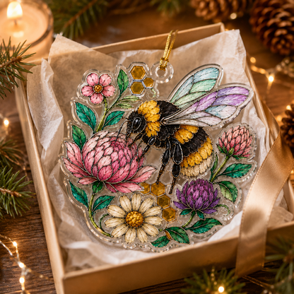 Bird With Flower Bumblebee