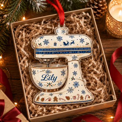 Personalized Kitchen Utensils Acrylic Pottery Dough Mixer