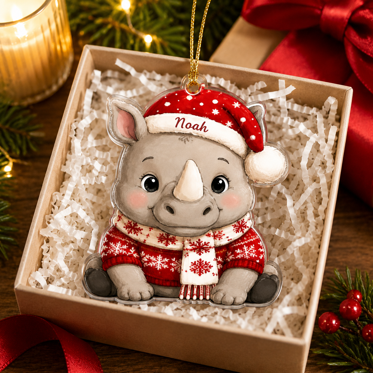 Animal Noel Rhino