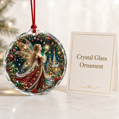 Fairy Glass Ornament Christmas Fairy