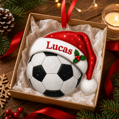 Sport Custome Name Acrylic Soccer
