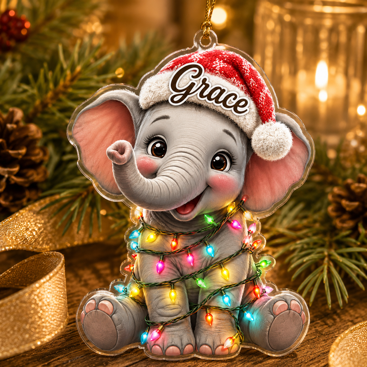Animal Led Light Elephant