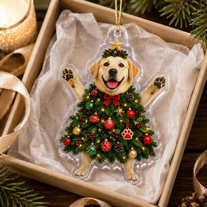 Dog Santa Tree Labrador Retriever