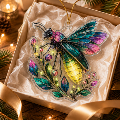 Bird With Flower Firefly