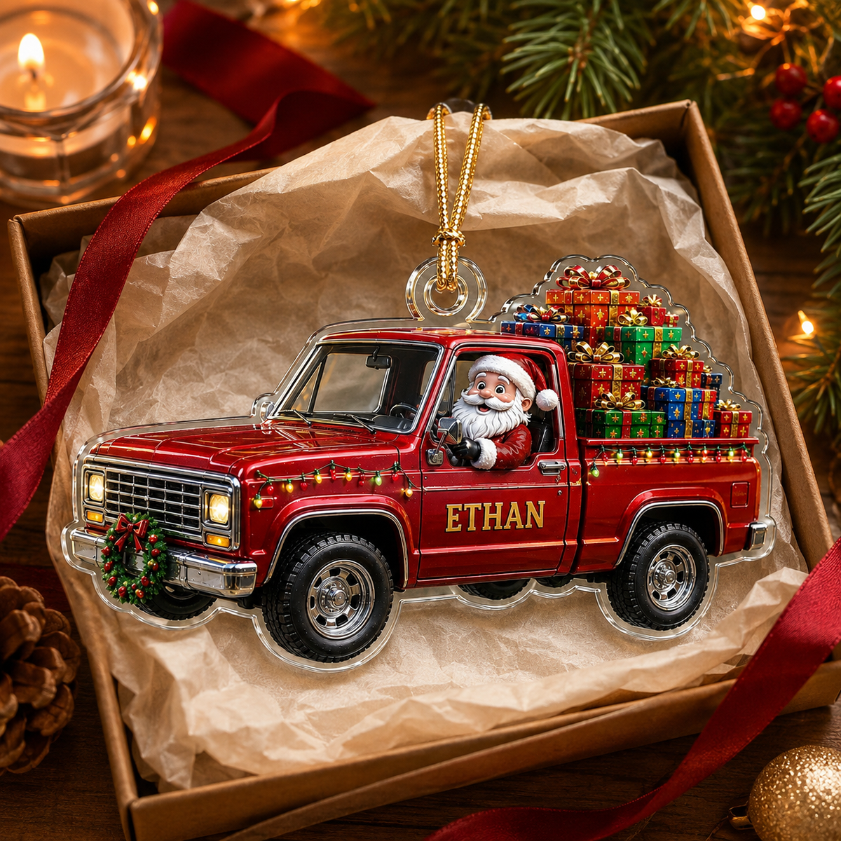 Santa Vehicle Monster Truck