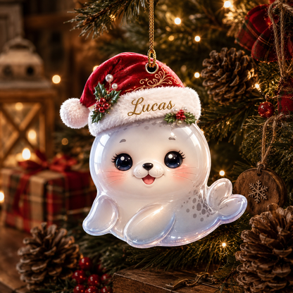 Animal With Santa Hat Seal