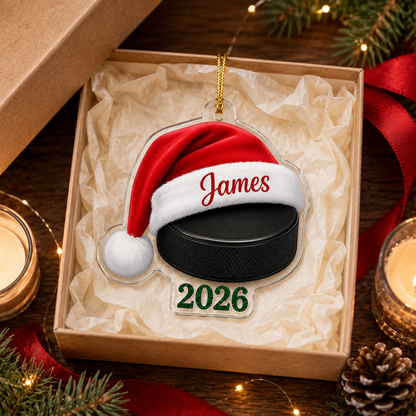Christmas Sports 2026 Ice Hockey Acrylic