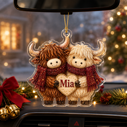 Highland Cow Couple