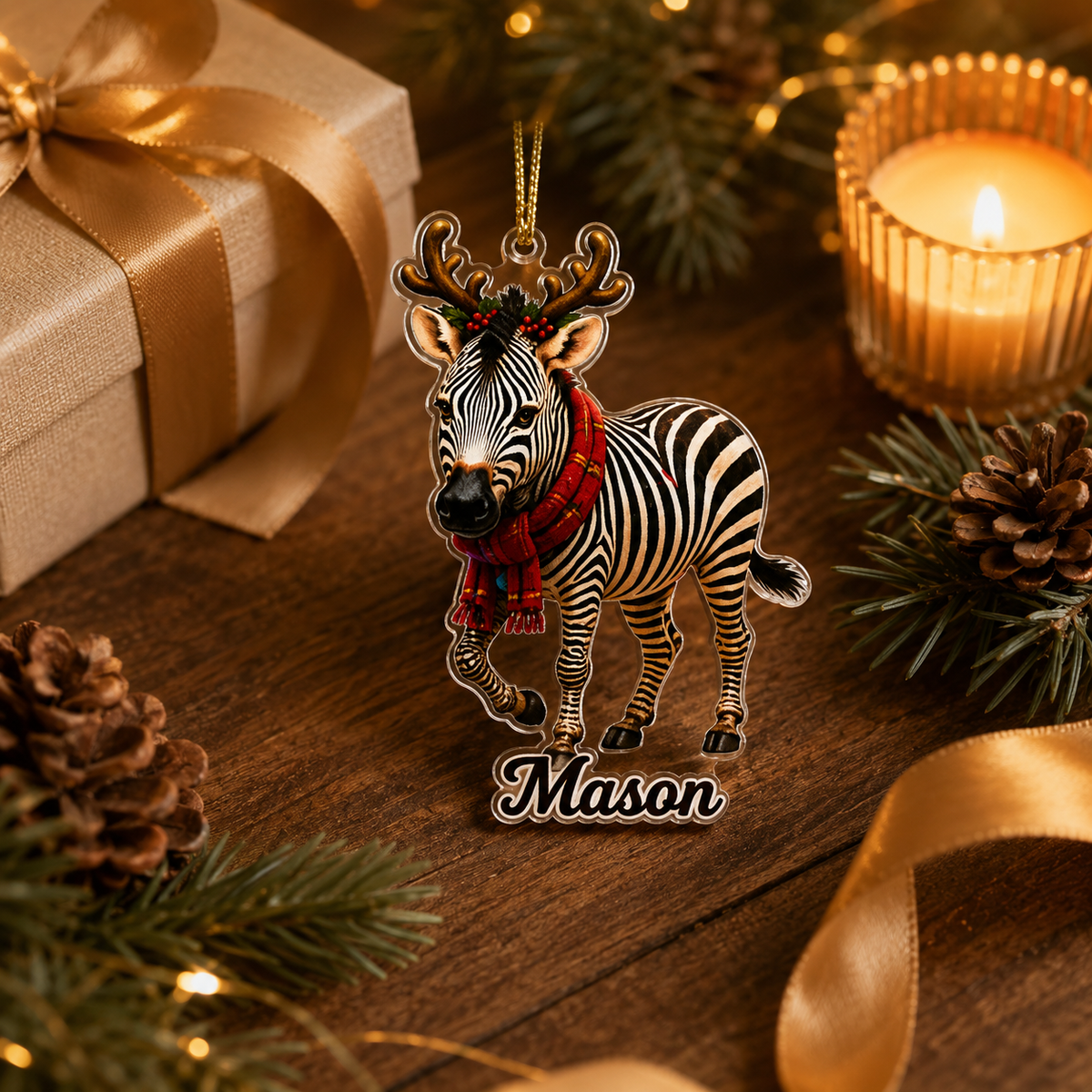 Christmas Animal Zebra